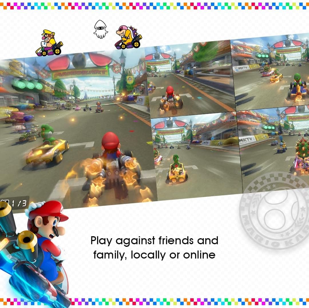 بازی ویدیویی Nintendo Mario Kart 8 Deluxe برای Nintendo Switch بازی ویدیویی Nintendo Mario Kart 8 Deluxe برای Nintendo Switch