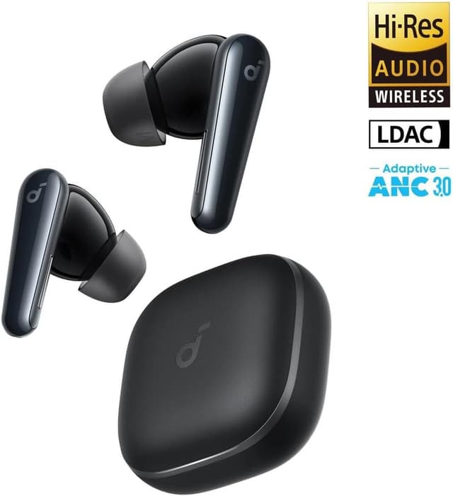 ایرباد Anker Soundcore Liberty 5 حذف نویز Dolby Audio مشکی جوهری ایرباد Anker Soundcore Liberty 5 حذف نویز Dolby Audio مشکی جوهری