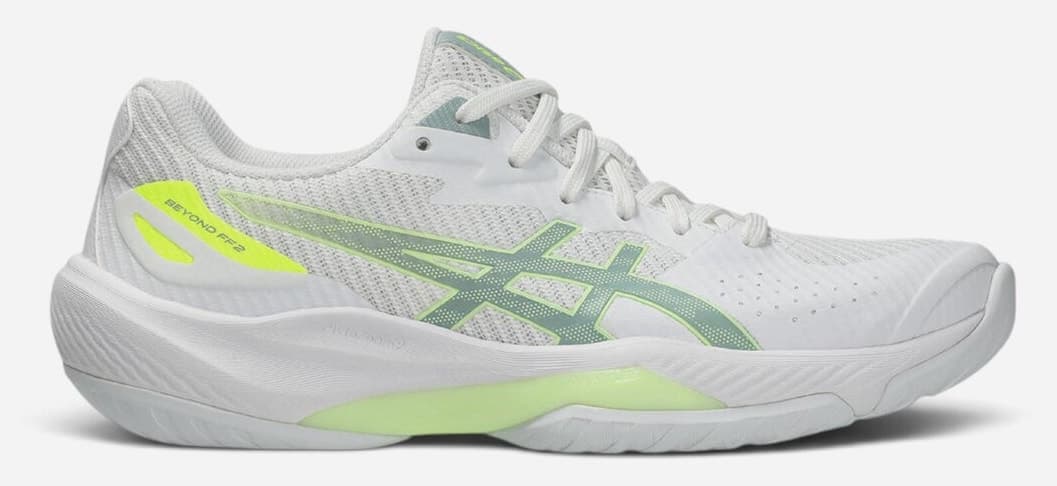 کفش والیبال زنانه Asics کرم/مشکی مدل BEYOND FF 2 1072A132-100 کفش والیبال زنانه Asics کرم/مشکی مدل BEYOND FF 2 1072A132-100
