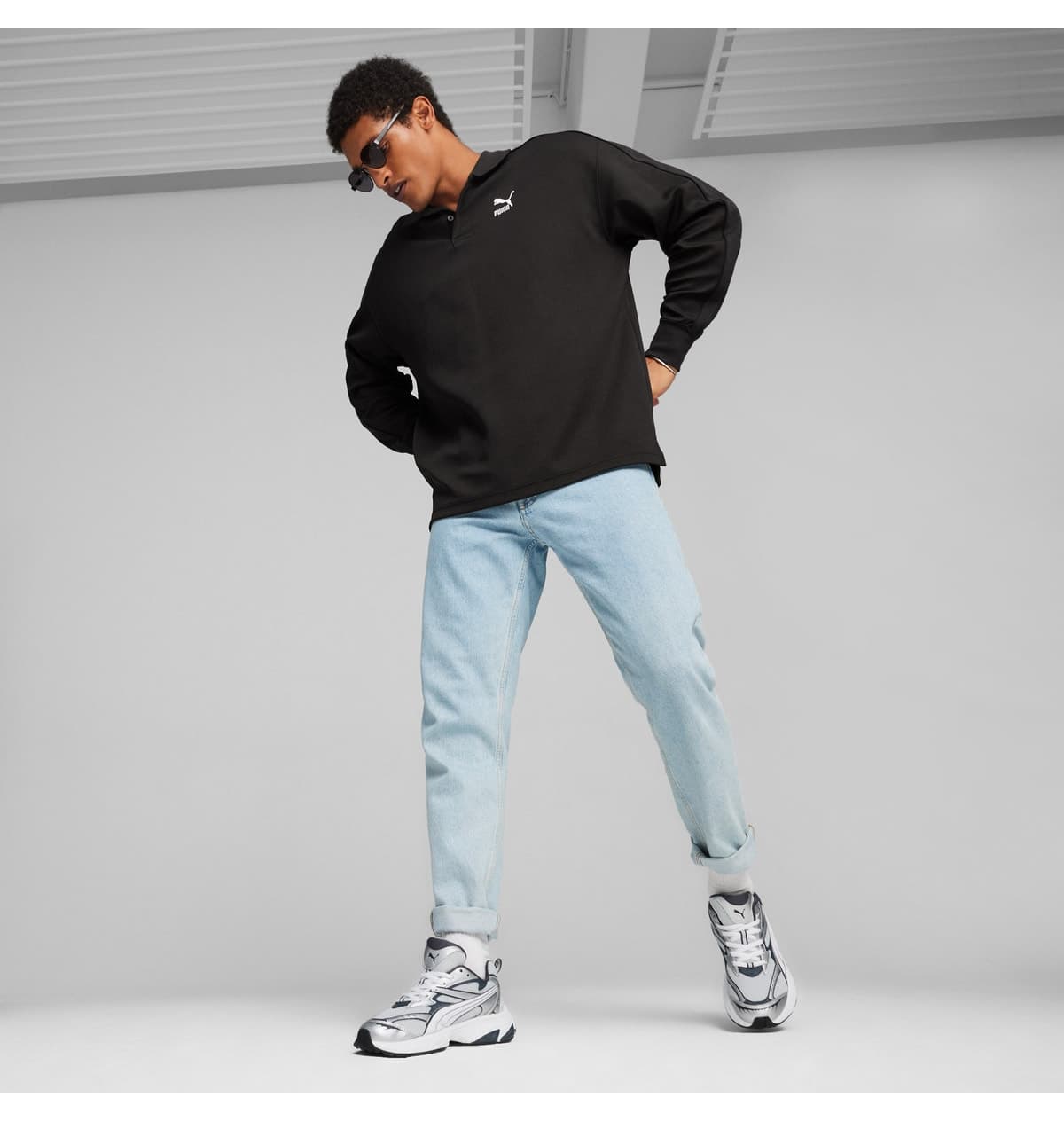 کفش ورزشی یونیسکس Puma خاکستری Morphic کفش ورزشی یونیسکس Puma خاکستری Morphic
