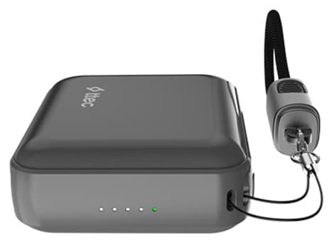 پاوربانک Ttec Recharger Mini 10000mAh 22.5W PD کابل داخلی USB-C خاکستری فضایی مدل 2BB265UG پاوربانک Ttec Recharger Mini 10000mAh 22.5W PD کابل داخلی USB-C خاکستری فضایی مدل 2BB265UG