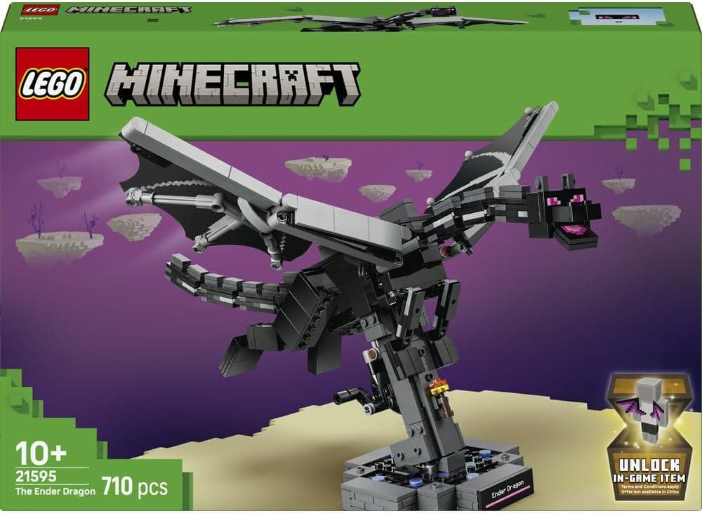 لگو Minecraft The Ender Dragon مدل 21595 لگو Minecraft The Ender Dragon مدل 21595