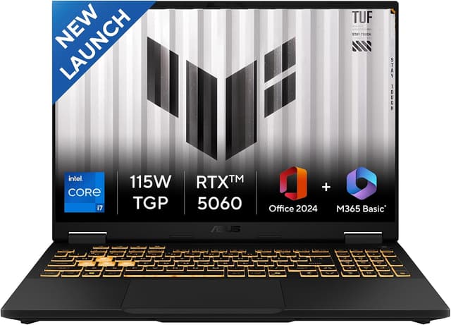 لپتاپ گیمینگ ASUS TUF F16 نسل چهاردهم Intel Core i7 14650HX، Nvidia RTX 5060-8GB، WUXGA 165Hz، 32GB GDDR5، 1TB SSD، مدل FX608JMR لپتاپ گیمینگ ASUS TUF F16 نسل چهاردهم Intel Core i7 14650HX، Nvidia RTX 5060-8GB، WUXGA 165Hz، 32GB GDDR5، 1TB SSD، مدل FX608JMR