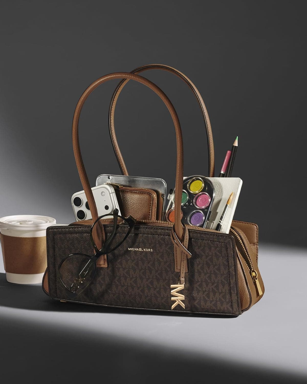 کیف دوشی زنانه Michael Kors چرم جیر مدل 30T6A9IT0S230 کیف دوشی زنانه Michael Kors چرم جیر مدل 30T6A9IT0S230