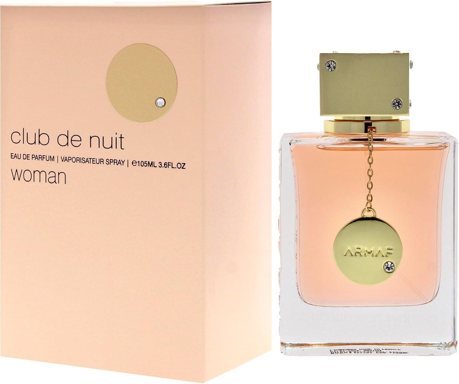 ادوپرفیوم زنانه ARMAF Club De Nuit Women صورتی 105ml ادوپرفیوم زنانه ARMAF Club De Nuit Women صورتی 105ml