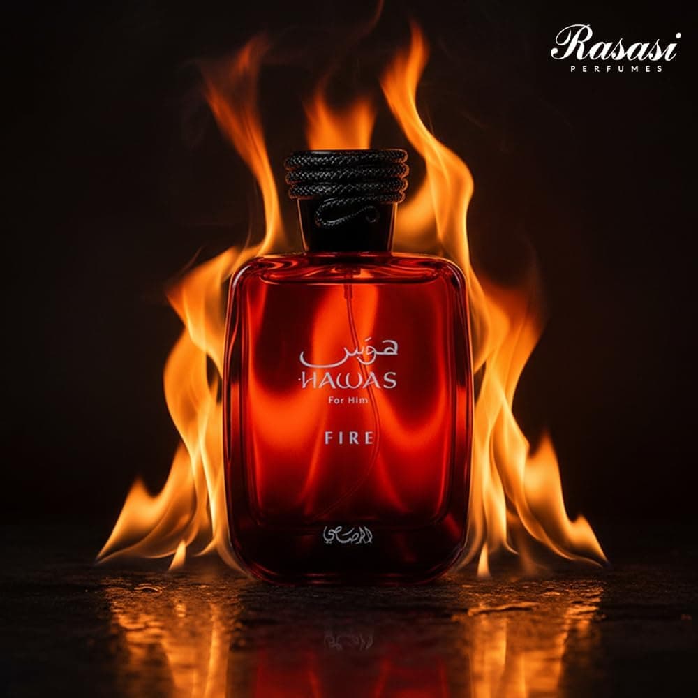 ادو پرفیوم مردانه RASASI Hawas Fire 100 ML ادو پرفیوم مردانه RASASI Hawas Fire 100 ML