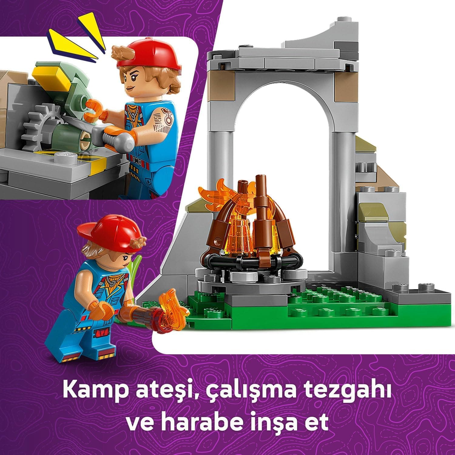 لگو Fortnite کمپ مظفر و شاگرد تعمیرکار مدل 77075 لگو Fortnite کمپ مظفر و شاگرد تعمیرکار مدل 77075