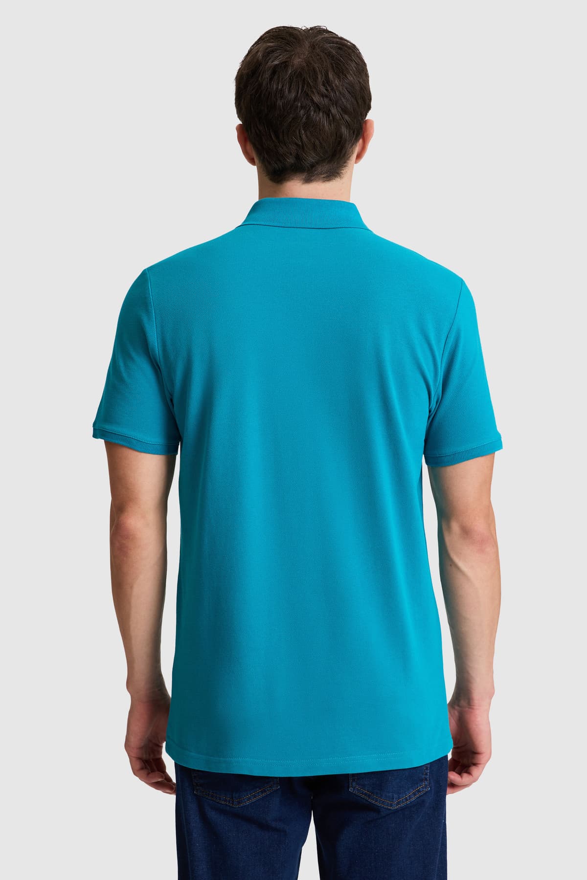 تیشرت مردانه U.S. Polo Assn. یقه پولو فیت معمولی نفتی مدل 50326963-VR102 تیشرت مردانه U.S. Polo Assn. یقه پولو فیت معمولی نفتی مدل 50326963-VR102