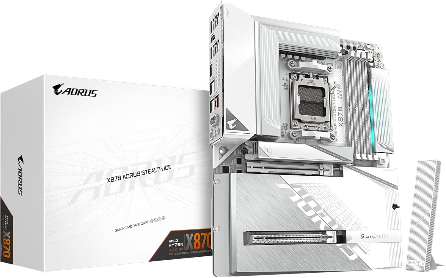 مادربرد GIGABYTE مدل X870E EAGLE X3D WIFI7 سازگار با AMD Ryzen 9000 مادربرد GIGABYTE مدل X870E EAGLE X3D WIFI7 سازگار با AMD Ryzen 9000