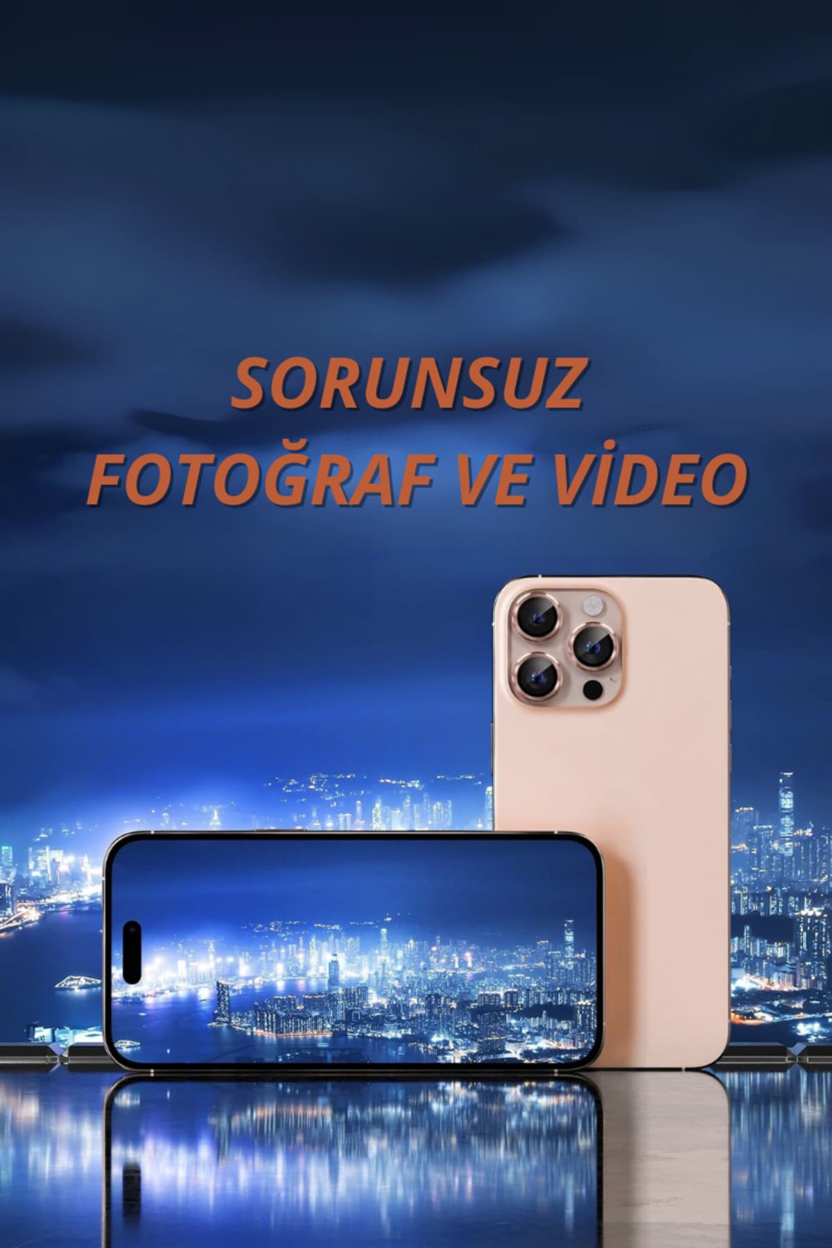 محافظ لنز دوربین EVAX فلزی iPhone 17 Pro Max / 17 Pro نارنجی کیهانی محافظ لنز دوربین EVAX فلزی iPhone 17 Pro Max / 17 Pro نارنجی کیهانی