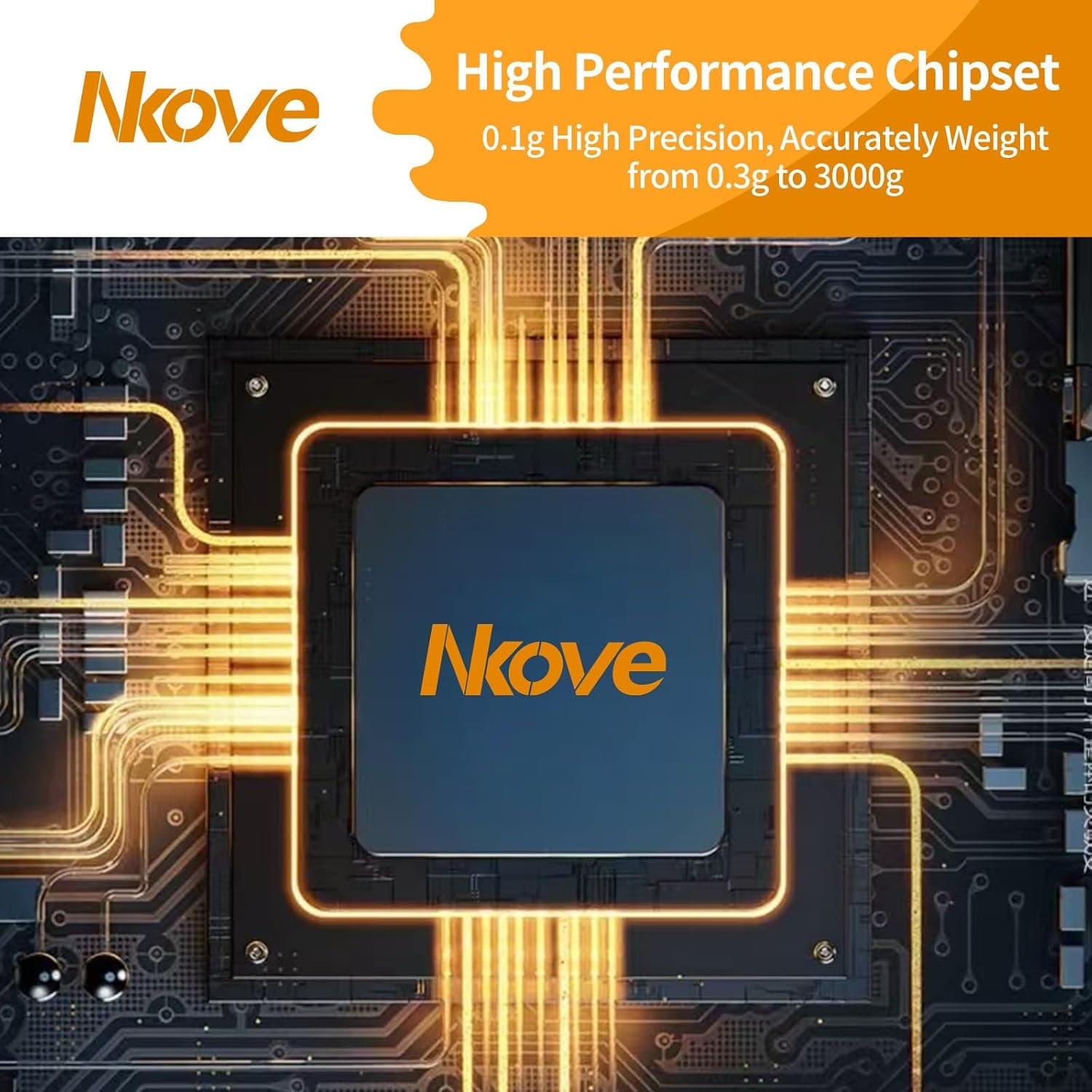ترازوی قهوه Nkove با تایمر و دقت 0.1g ترازوی قهوه Nkove با تایمر و دقت 0.1g