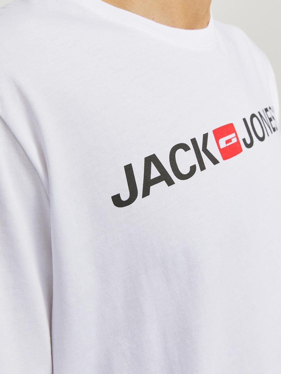 تیشرت مردانه JACK & JONES یقه گرد اسلیم فیت لوگودار مدل Jjecorp تیشرت مردانه JACK & JONES یقه گرد اسلیم فیت لوگودار مدل Jjecorp