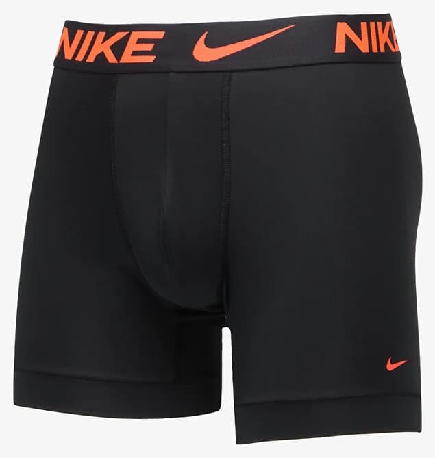 باکسر مردانه Nike لوگودار مناسب استفاده روزمره مشکی-نارنجی باکسر مردانه Nike لوگودار مناسب استفاده روزمره مشکی-نارنجی