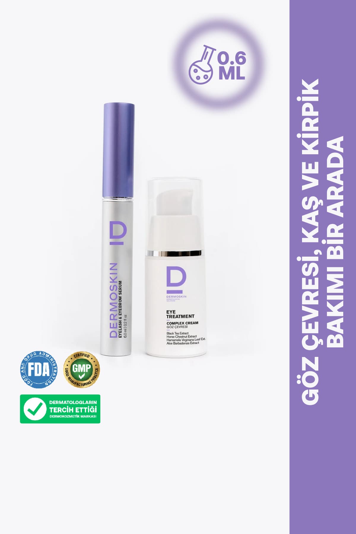 کرم تقویت مژه و ابرو و مراقبت دور چشم Dermoskin بسته صرفهجویی کرم تقویت مژه و ابرو و مراقبت دور چشم Dermoskin بسته صرفهجویی