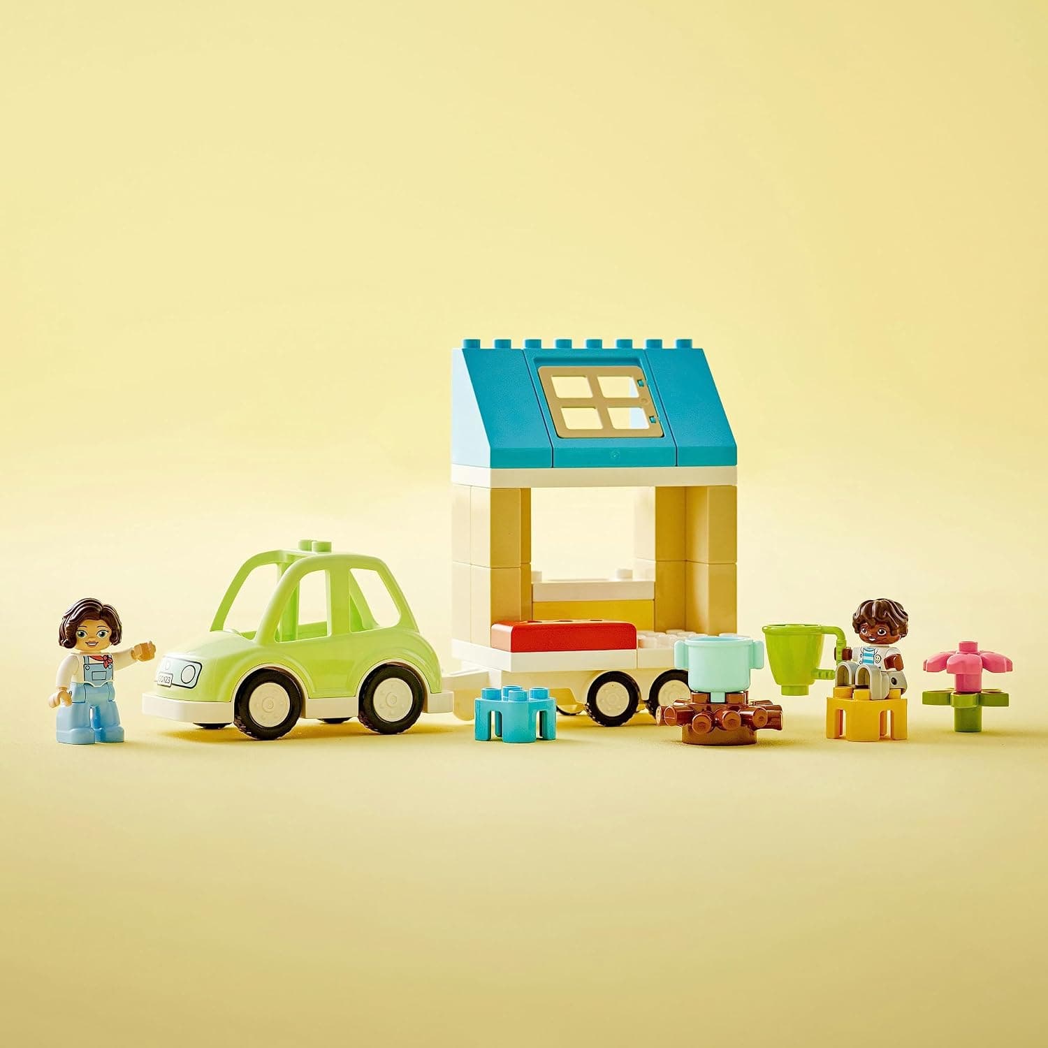 لگو DUPLO خانه خانوادگی چرخدار کودک ، مناسب 2 سال به بالا، مدل 10986، 31 قطعه لگو DUPLO خانه خانوادگی چرخدار کودک ، مناسب 2 سال به بالا، مدل 10986، 31 قطعه