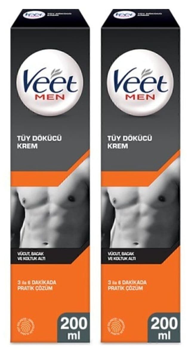 کرم موبر مردانه Veet 200ml X 2 عدد کرم موبر مردانه Veet 200ml X 2 عدد