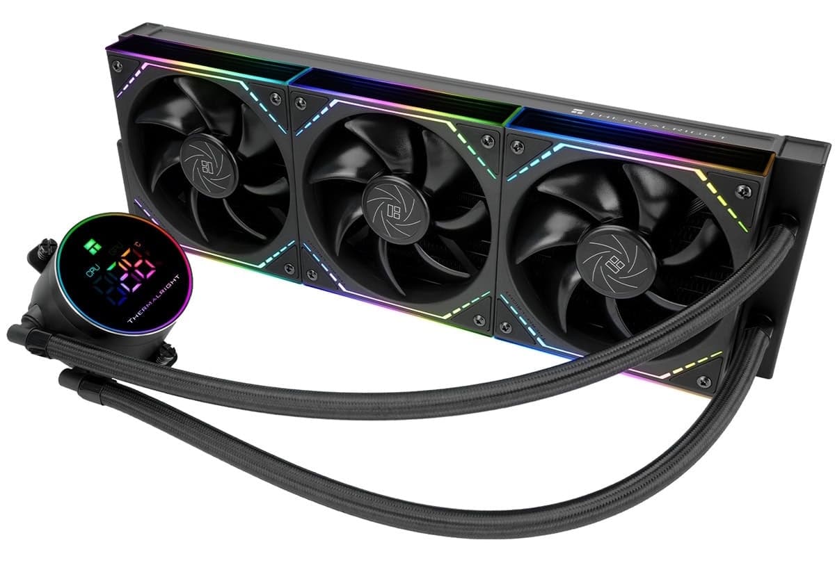 خنککننده مایع پردازنده ThermalRight Frozen Magic 360 Digital ARGB مشکی V2 سازگار Intel AMD خنککننده مایع پردازنده ThermalRight Frozen Magic 360 Digital ARGB مشکی V2 سازگار Intel AMD