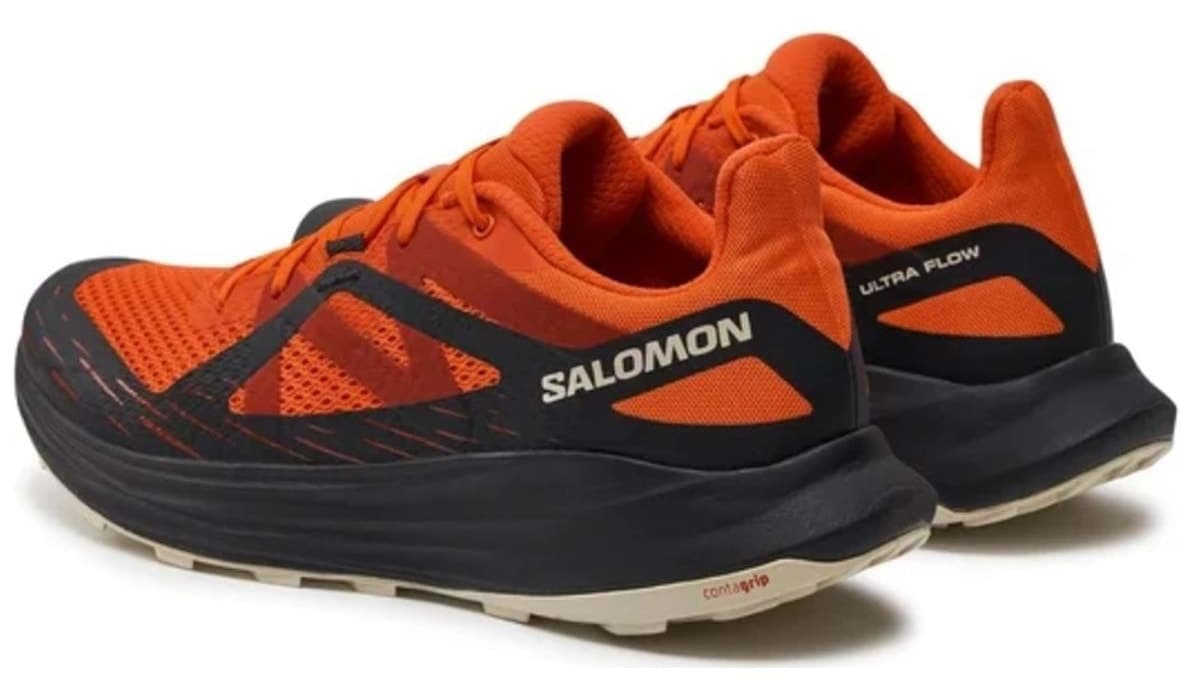 کفش مردانه Salomon Ultra Flow مشکی دویدن و پیادهروی مدل L47525400 کفش مردانه Salomon Ultra Flow مشکی دویدن و پیادهروی مدل L47525400