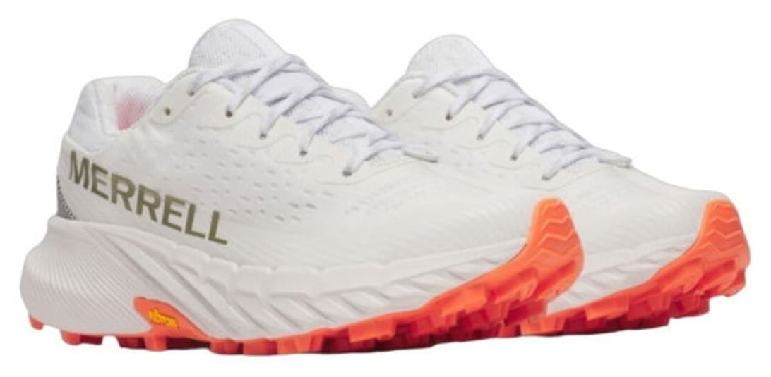 کفش تریل رانینگ زنانه Merrell سفید مدل Agility Peak 5 کفش تریل رانینگ زنانه Merrell سفید مدل Agility Peak 5