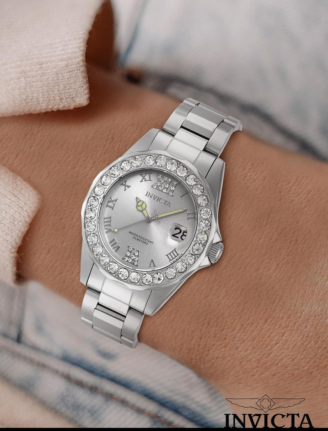 ساعت مچی زنانه Invicta Pro Diver/Sea Base کوارتز استیل ضدزنگ 38mm نقرهای طلایی دو رنگ مدل 15251، 20387، 20389، 20391 ساعت مچی زنانه Invicta Pro Diver/Sea Base کوارتز استیل ضدزنگ 38mm نقرهای طلایی دو رنگ مدل 15251، 20387، 20389، 20391