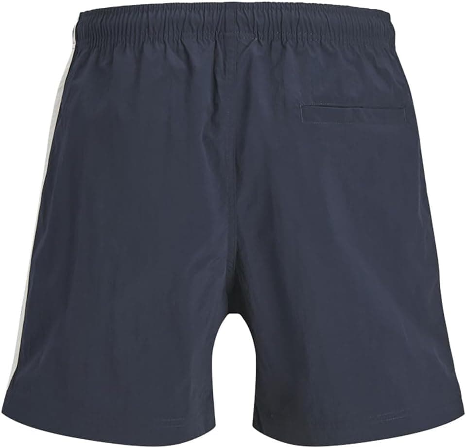 شورت مایو مردانه Jack & Jones سرمهای Bill Rex Track مدل 12307518-SKYC شورت مایو مردانه Jack & Jones سرمهای Bill Rex Track مدل 12307518-SKYC
