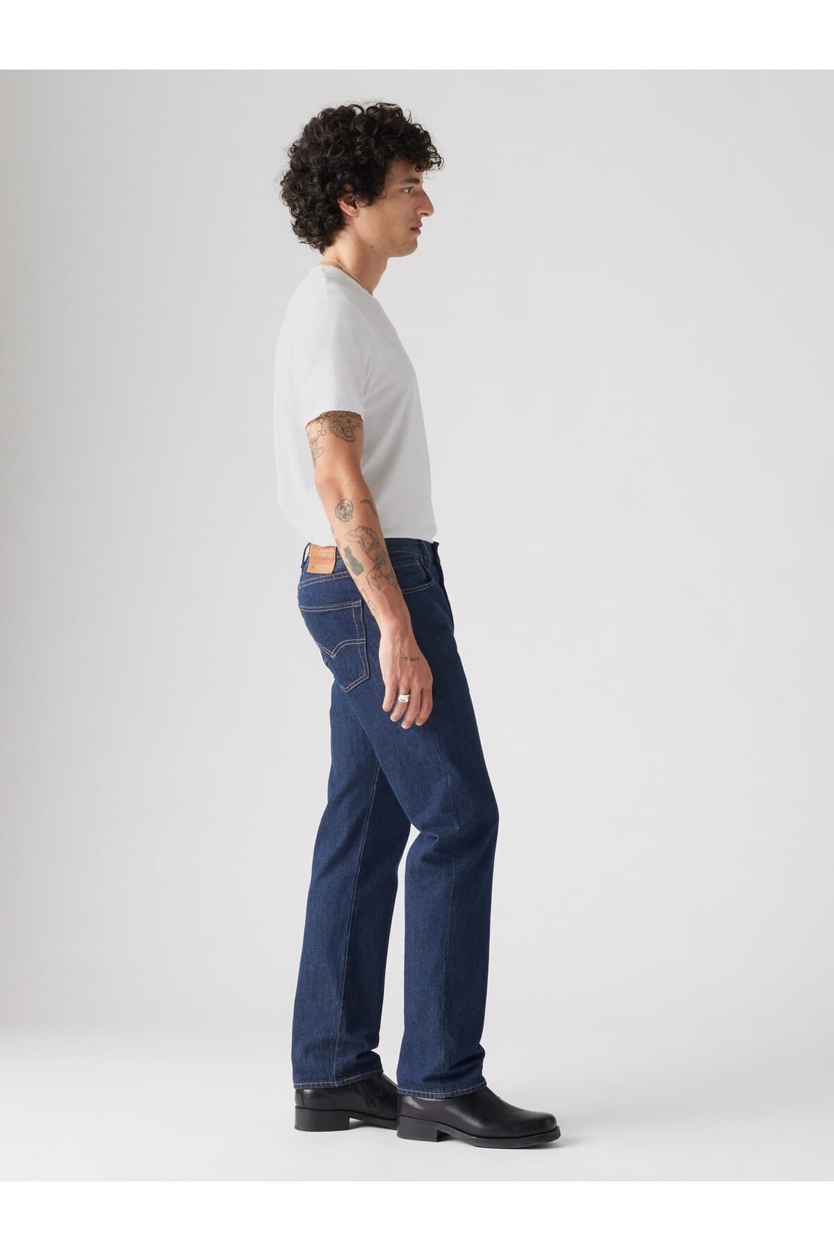 شلوار جین مردانه Levi's 501 ORIGINAL ONEWASH سرمهای مدل A7735 شلوار جین مردانه Levi's 501 ORIGINAL ONEWASH سرمهای مدل A7735