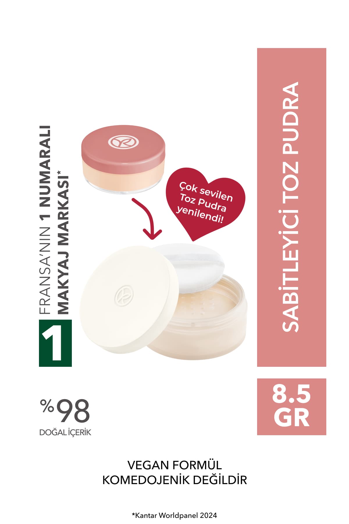 پودر تثبیتکننده آرایش Yves Rocher وگان 8.5g مدل 70328 پودر تثبیتکننده آرایش Yves Rocher وگان 8.5g مدل 70328