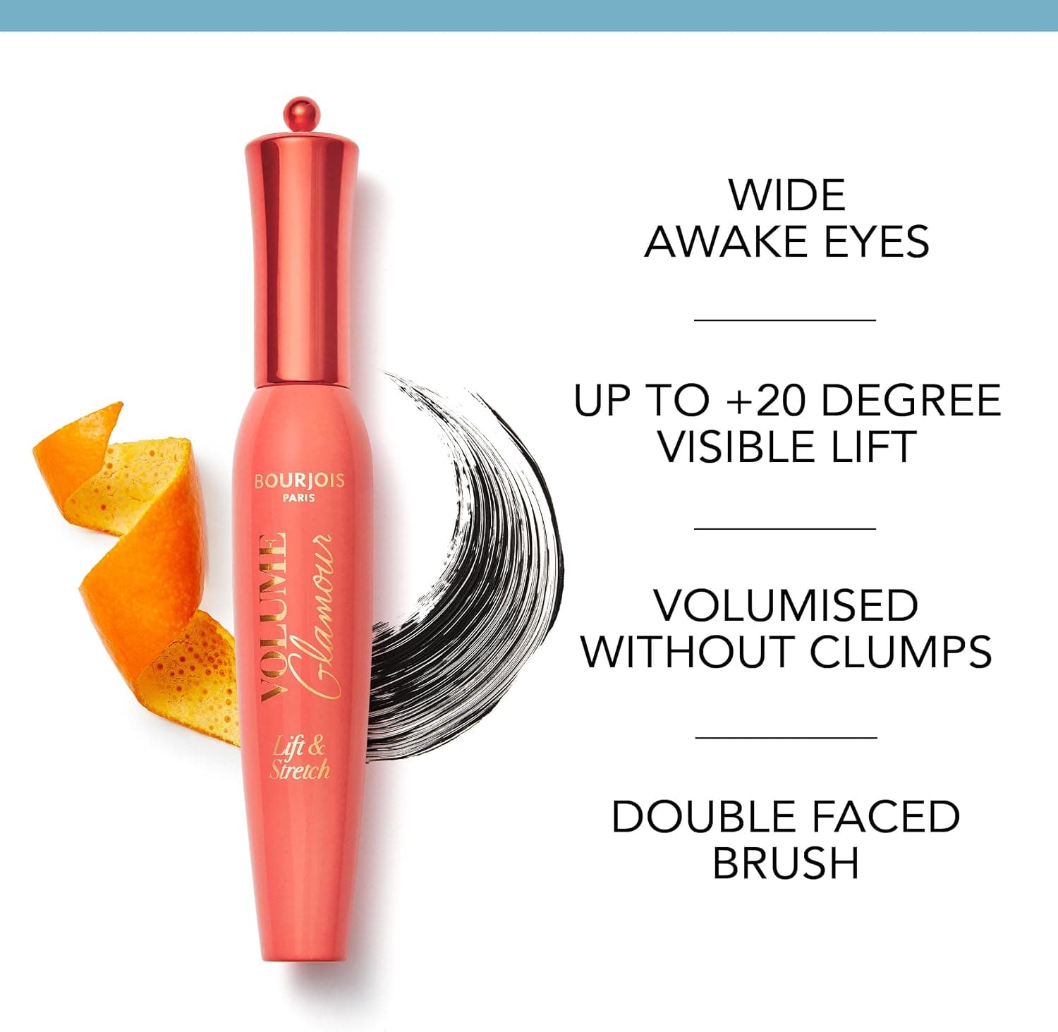 ریمل Bourjois Volume Glamour Lift & Stretch 12ml ریمل Bourjois Volume Glamour Lift & Stretch 12ml