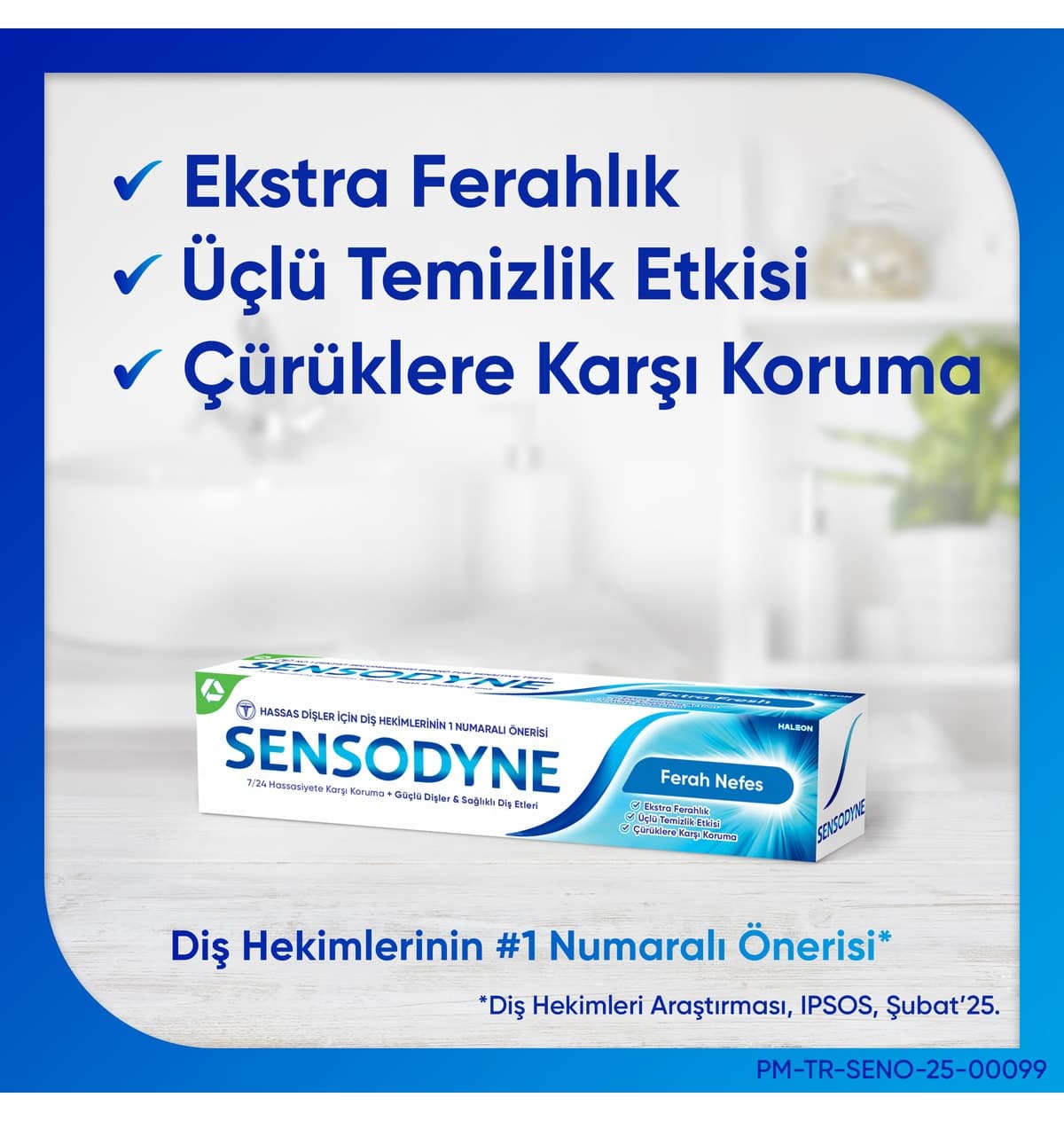 خمیردندان Sensodyne فوقالعاده تازهکننده 100ml خمیردندان Sensodyne فوقالعاده تازهکننده 100ml