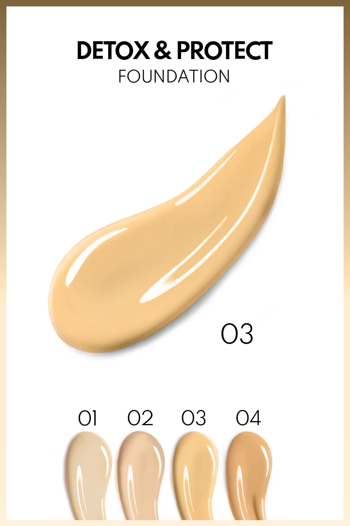 فوندشن Note Cosmetics Detox & Protect پوشش بالا ساتن SPF 15 بژ متوسط 03 فوندشن Note Cosmetics Detox & Protect پوشش بالا ساتن SPF 15 بژ متوسط 03