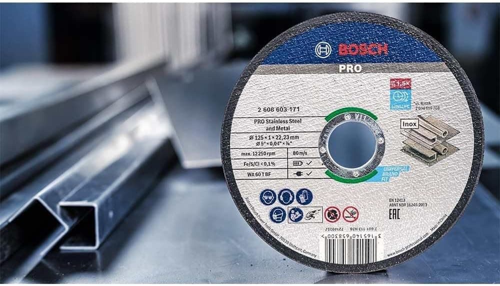 دیسک برش Bosch برای Inox سری Standard Rapido 115x1 مدل 2608603169 دیسک برش Bosch برای Inox سری Standard Rapido 115x1 مدل 2608603169