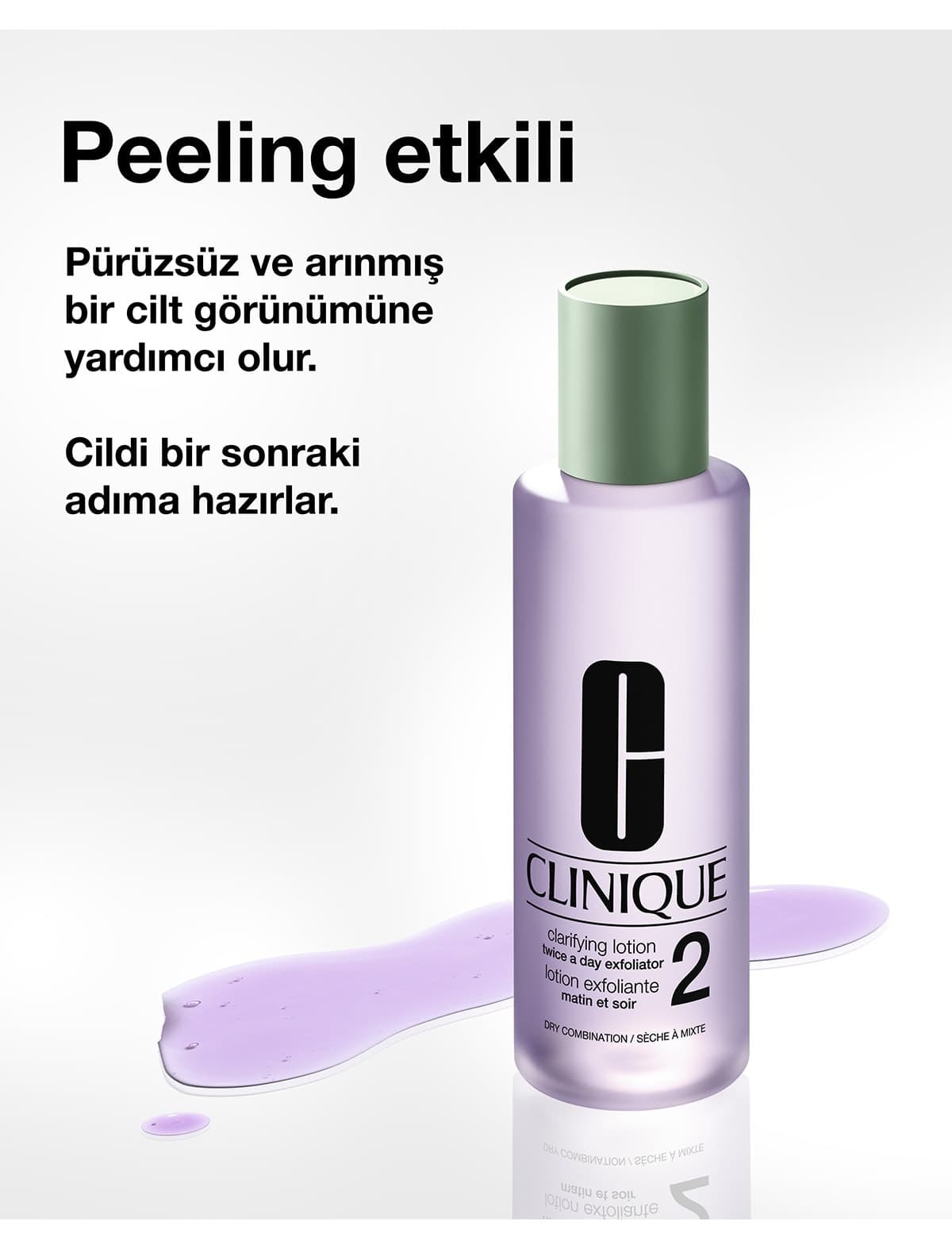 لوسیون شفافکننده Clinique برای پوست خشک و مختلط مدل Tip 2 400ml لوسیون شفافکننده Clinique برای پوست خشک و مختلط مدل Tip 2 400ml