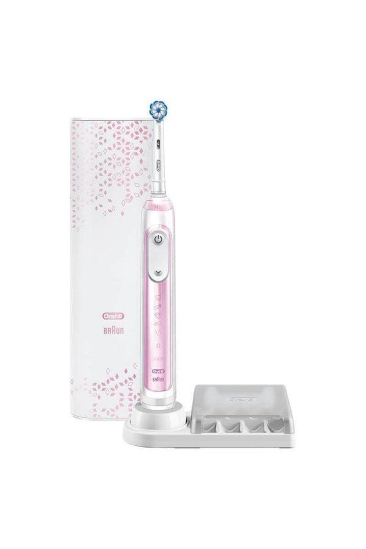 مسواک برقی Oral-B مجهز به هوش مصنوعی مدل Genius X 20000 N صورتی رژگونهای مسواک برقی Oral-B مجهز به هوش مصنوعی مدل Genius X 20000 N صورتی رژگونهای