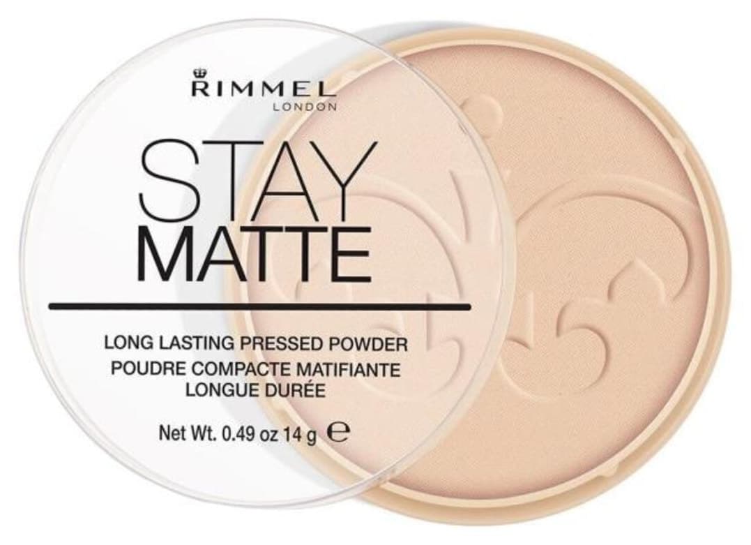 پودر فشرده Rimmel Stay Matte شماره 003 هلویی درخشان 14G پودر فشرده Rimmel Stay Matte شماره 003 هلویی درخشان 14G