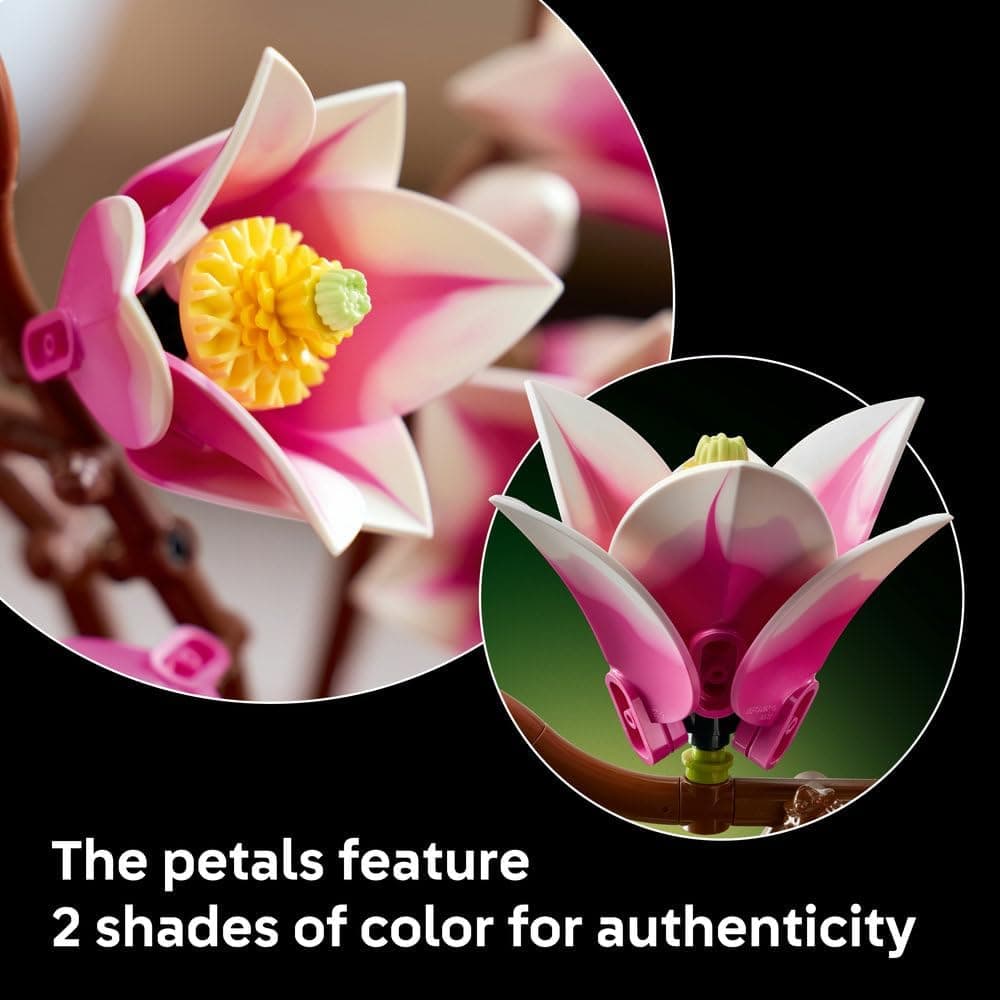 لگو سری Botanicals مدل Magnolia Branches 11510 لگو سری Botanicals مدل Magnolia Branches 11510