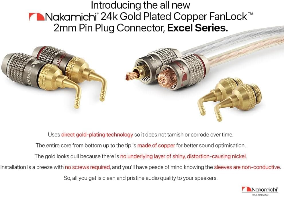 فیش موزی مردانه Nakamichi FanLock Excel Series طلاکاری 24k 8 Pcs (4-Pairs) فیش موزی مردانه Nakamichi FanLock Excel Series طلاکاری 24k 8 Pcs (4-Pairs)