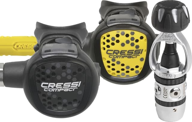 ست رگلاتور غواصی Cressi Ahtapot مدل AC2 Compact + Octopus Xs ست رگلاتور غواصی Cressi Ahtapot مدل AC2 Compact + Octopus Xs