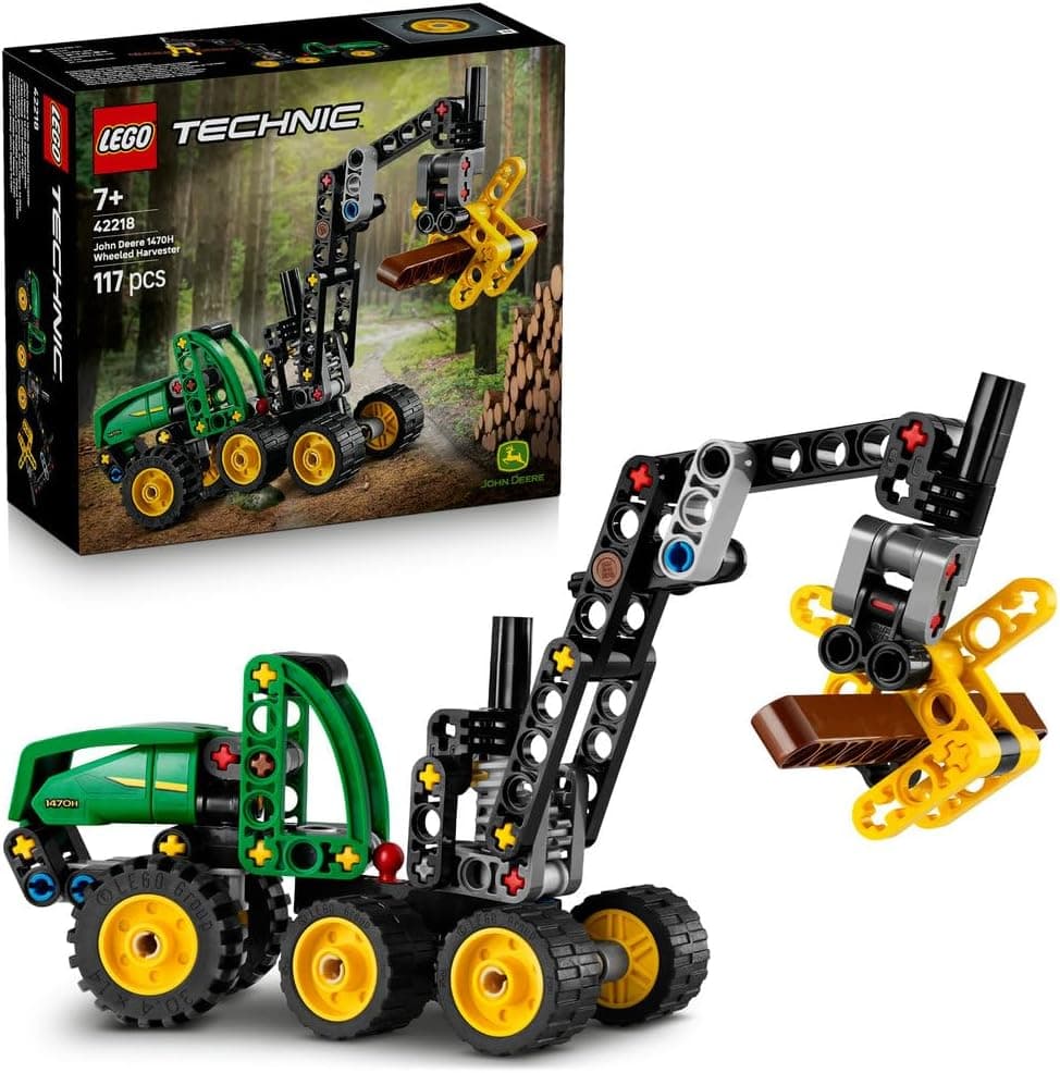 لگو Technic ماشین برداشت چرخدار John Deere 1470H مدل 42218 لگو Technic ماشین برداشت چرخدار John Deere 1470H مدل 42218