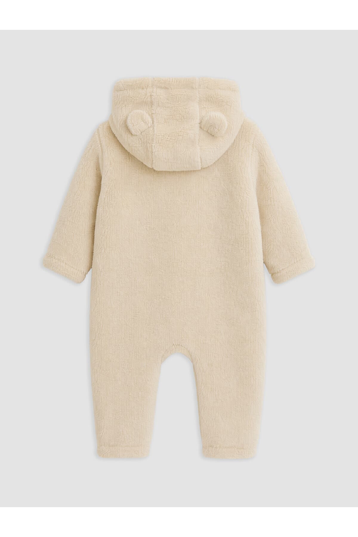 سرهمی دخترانه LC Waikiki بژ کلاهدار پلوش مدل LCW baby سرهمی دخترانه LC Waikiki بژ کلاهدار پلوش مدل LCW baby