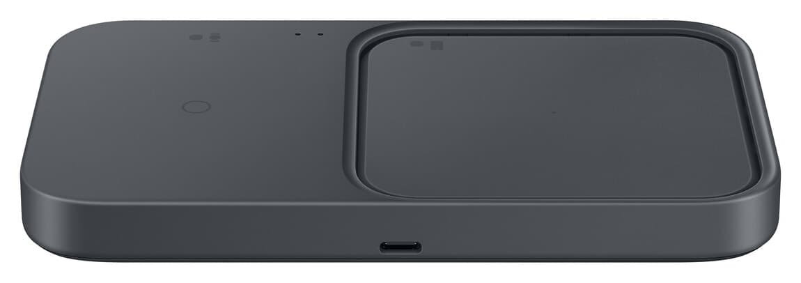 شارژر بیسیم دوتایی سریع Samsung مدل EP P5400T خاکستری تیره شارژر بیسیم دوتایی سریع Samsung مدل EP P5400T خاکستری تیره