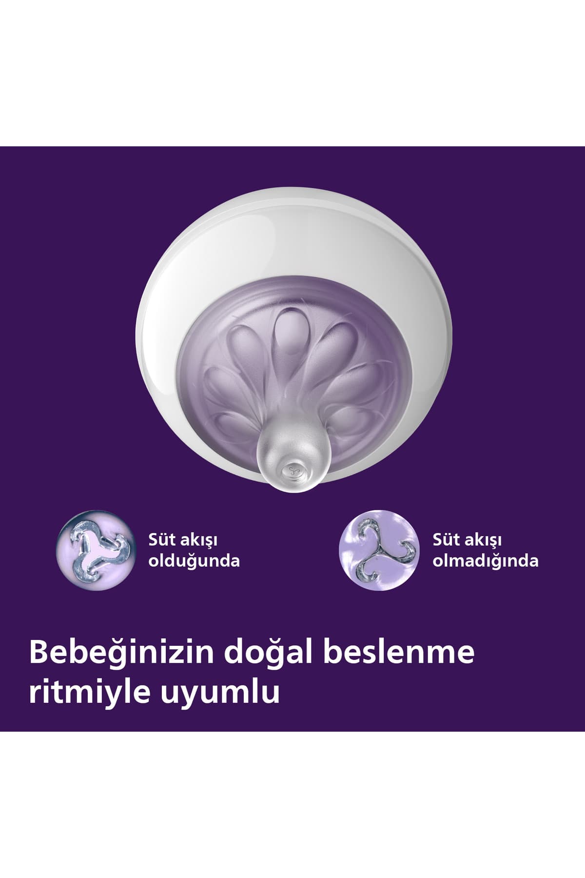سرشیشه شیر Philips Avent با مکش طبیعی، 2 عددی، شماره 4، مدل SCY964/02 سرشیشه شیر Philips Avent با مکش طبیعی، 2 عددی، شماره 4، مدل SCY964/02