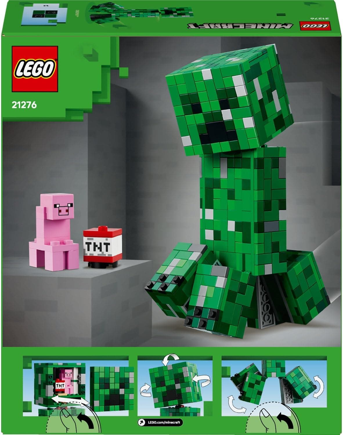لگو سری Minecraft مدل Creeper 21276 لگو سری Minecraft مدل Creeper 21276