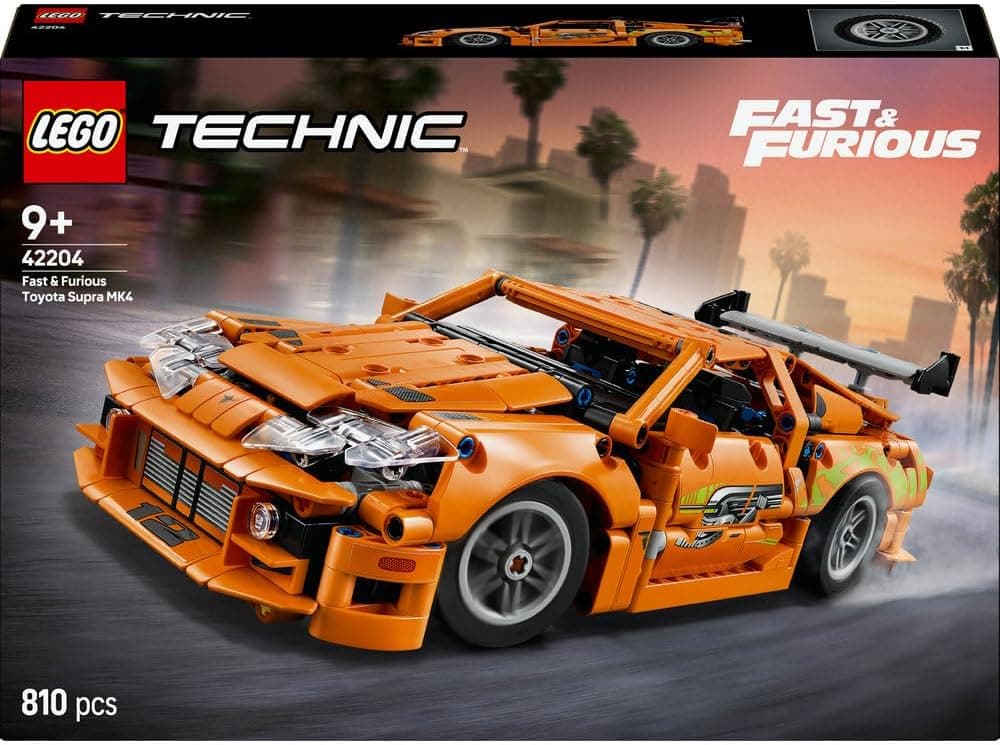 لگو Technic Fast and Furious Toyota Supra MK4 مدل 42204 لگو Technic Fast and Furious Toyota Supra MK4 مدل 42204
