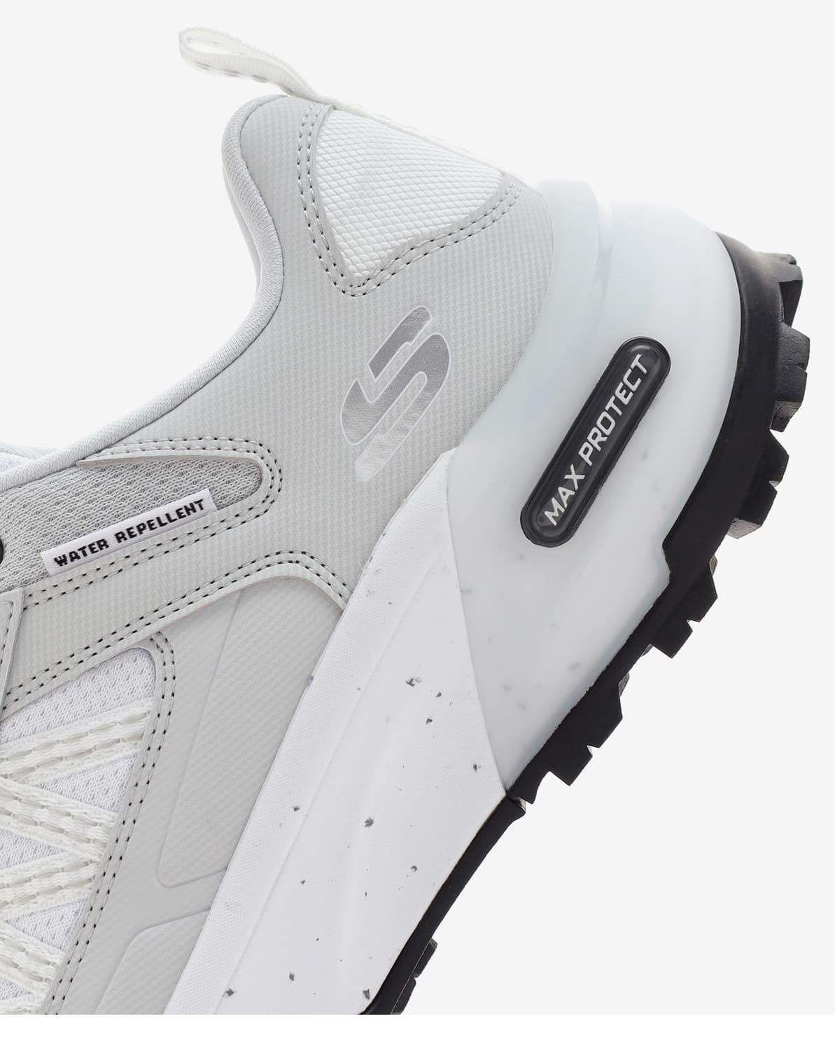 کفش زنانه Skechers Max Protect Legacy سفید فضای باز مدل 180201 WBK کفش زنانه Skechers Max Protect Legacy سفید فضای باز مدل 180201 WBK