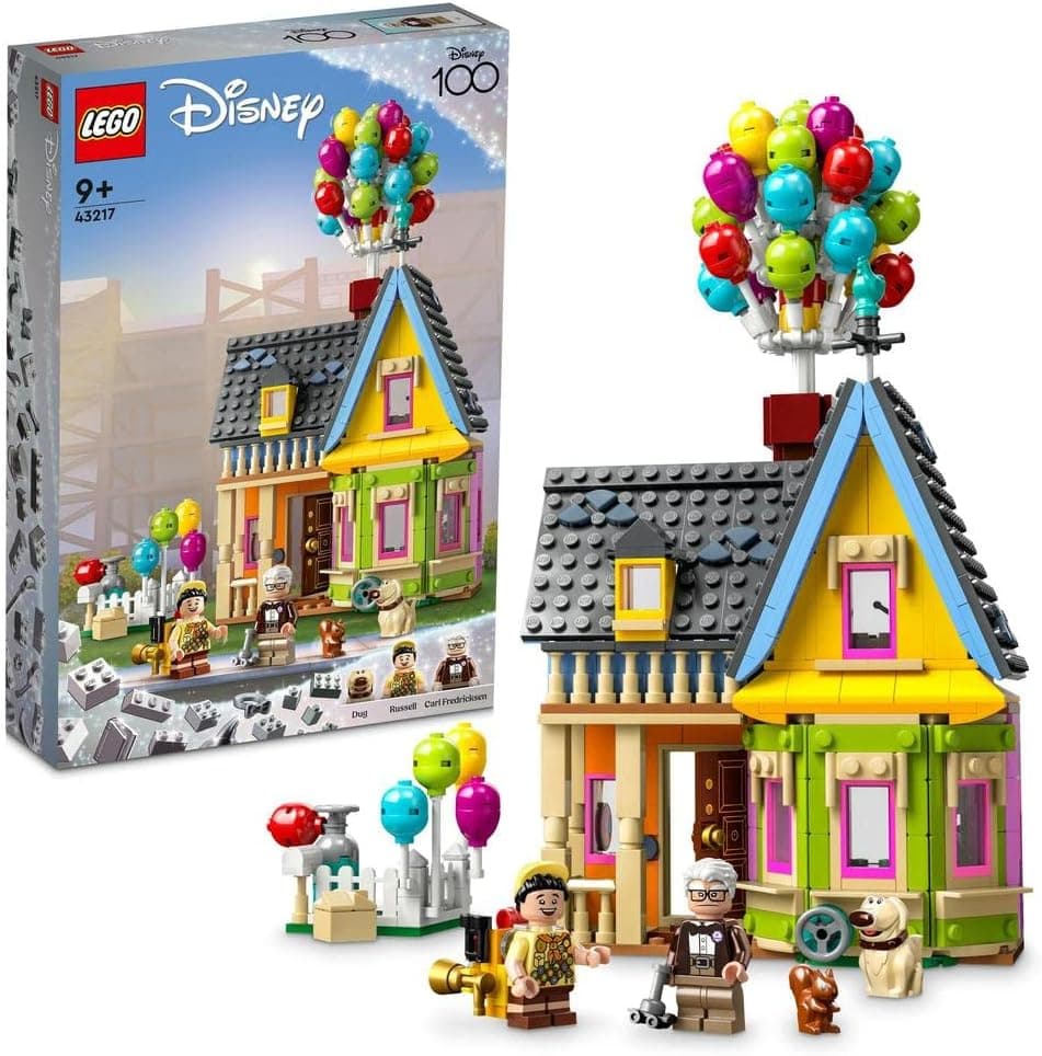 لگو Disney Pixar Up ساختنی خانه با بادکنک و فیگورهای کارل، راسل و داگ مدل 43217 لگو Disney Pixar Up ساختنی خانه با بادکنک و فیگورهای کارل، راسل و داگ مدل 43217