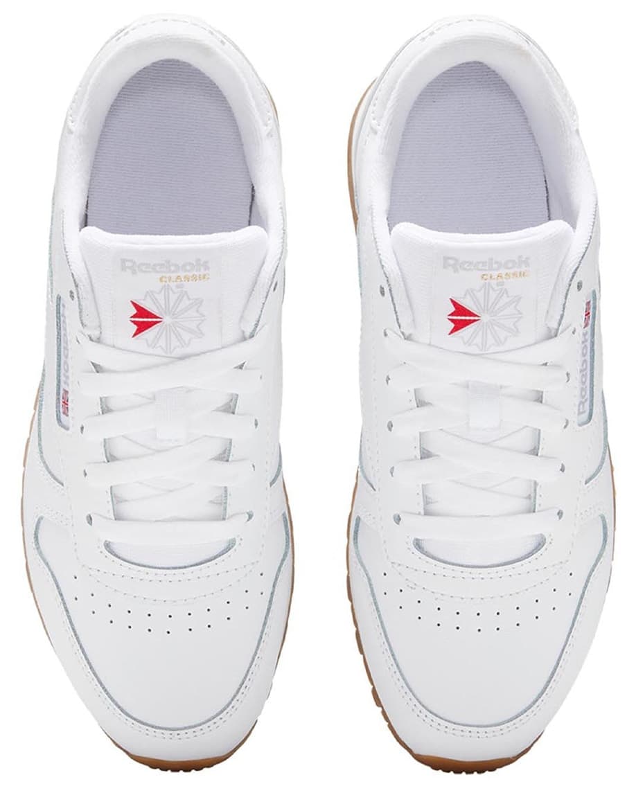 کفش اسنیکر یونیسکس Reebok چرمی سفید مدل CL LTHR کفش اسنیکر یونیسکس Reebok چرمی سفید مدل CL LTHR
