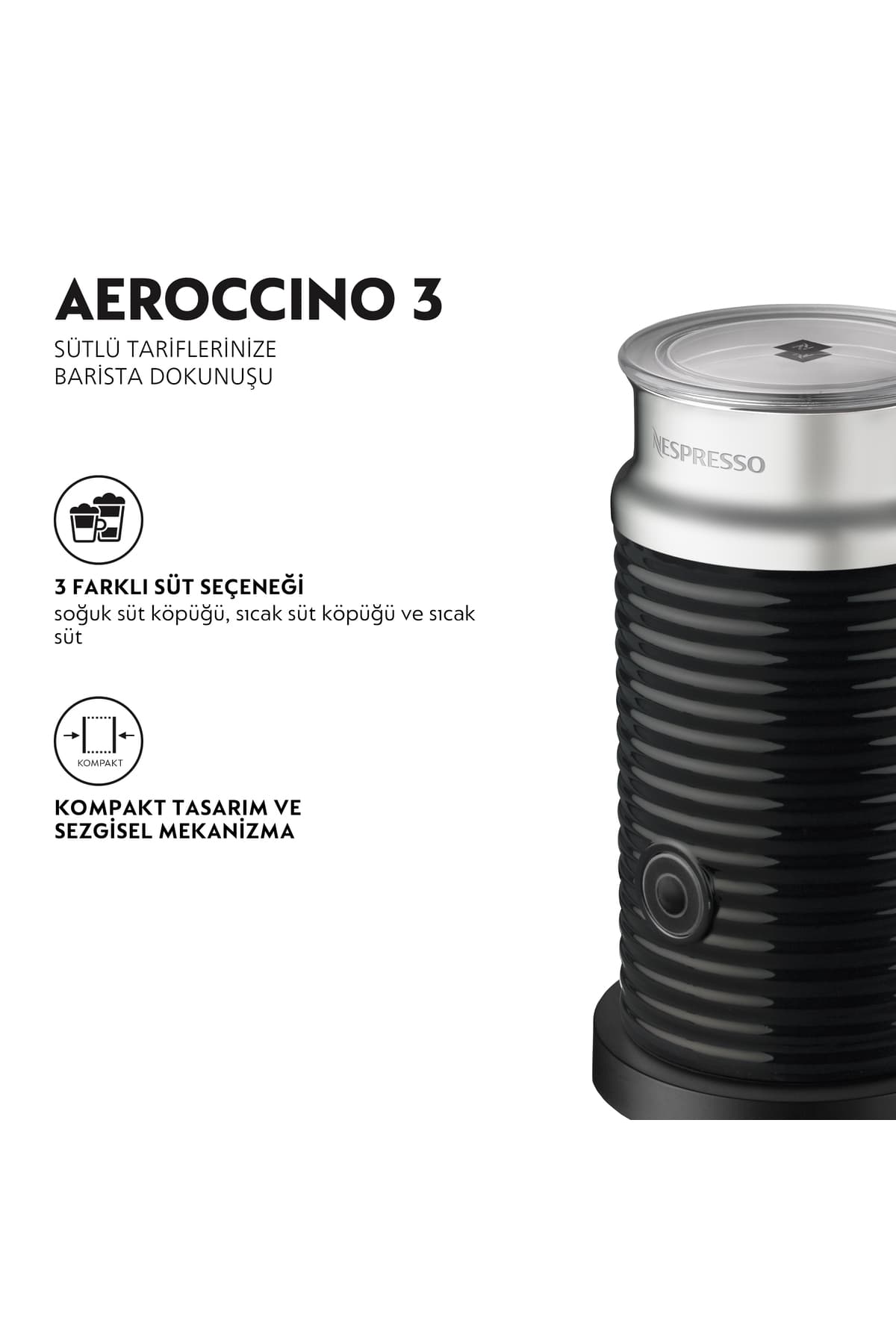 ست دستگاه قهوهساز قرمز و کفساز شیر Nespresso مدل Inissia C40 و Aeroccino 3 ست دستگاه قهوهساز قرمز و کفساز شیر Nespresso مدل Inissia C40 و Aeroccino 3