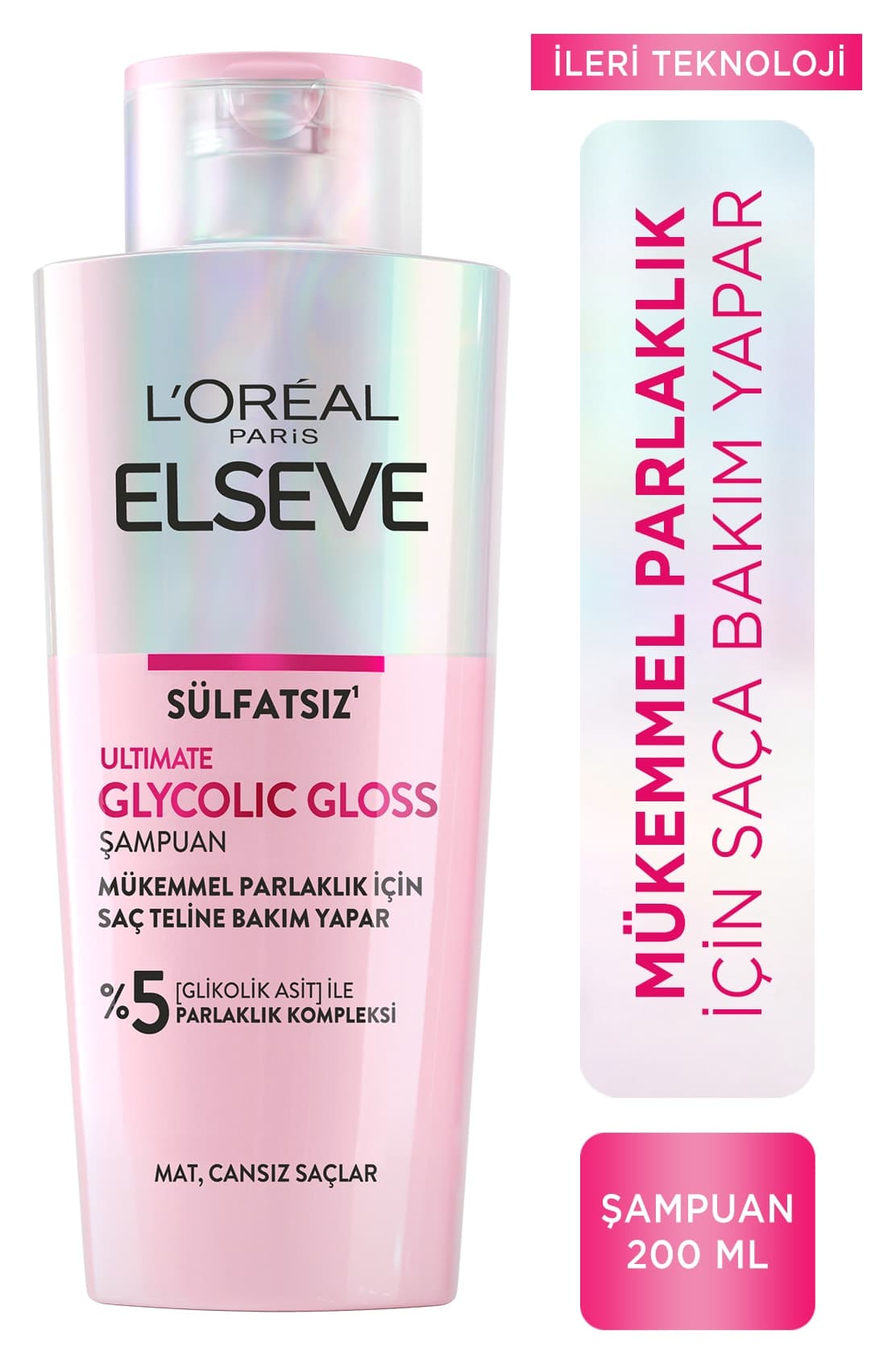 ست مراقبت مو Elseve Glycolic Gloss شامپو، نرمکننده و لمینیشن ست مراقبت مو Elseve Glycolic Gloss شامپو، نرمکننده و لمینیشن