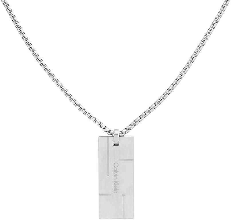 گردنبند مردانه Calvin Klein مجموعه GRID گردنبند مردانه Calvin Klein مجموعه GRID