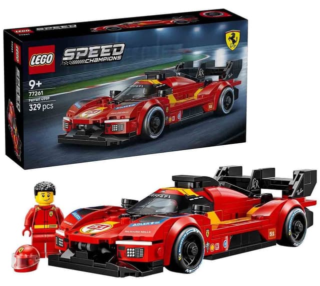 لگو 77261 Speed Champions Ferrari 499P برای کودکان ۹+ لگو 77261 Speed Champions Ferrari 499P برای کودکان ۹+